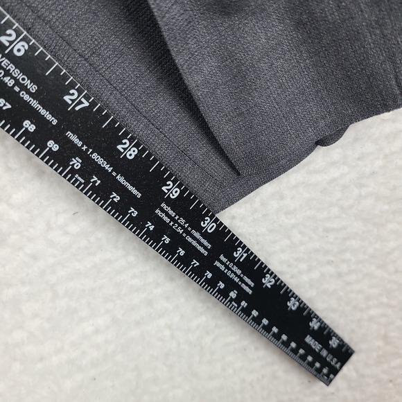Banana Republic Pants Mens 30x30 Dark Gray Modern Slim Fit Trousers Dress Slacks - Picture 5 of 13